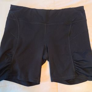 Calvin Klein Performance Quick Dry Women’s Black Bike Shorts Size XL